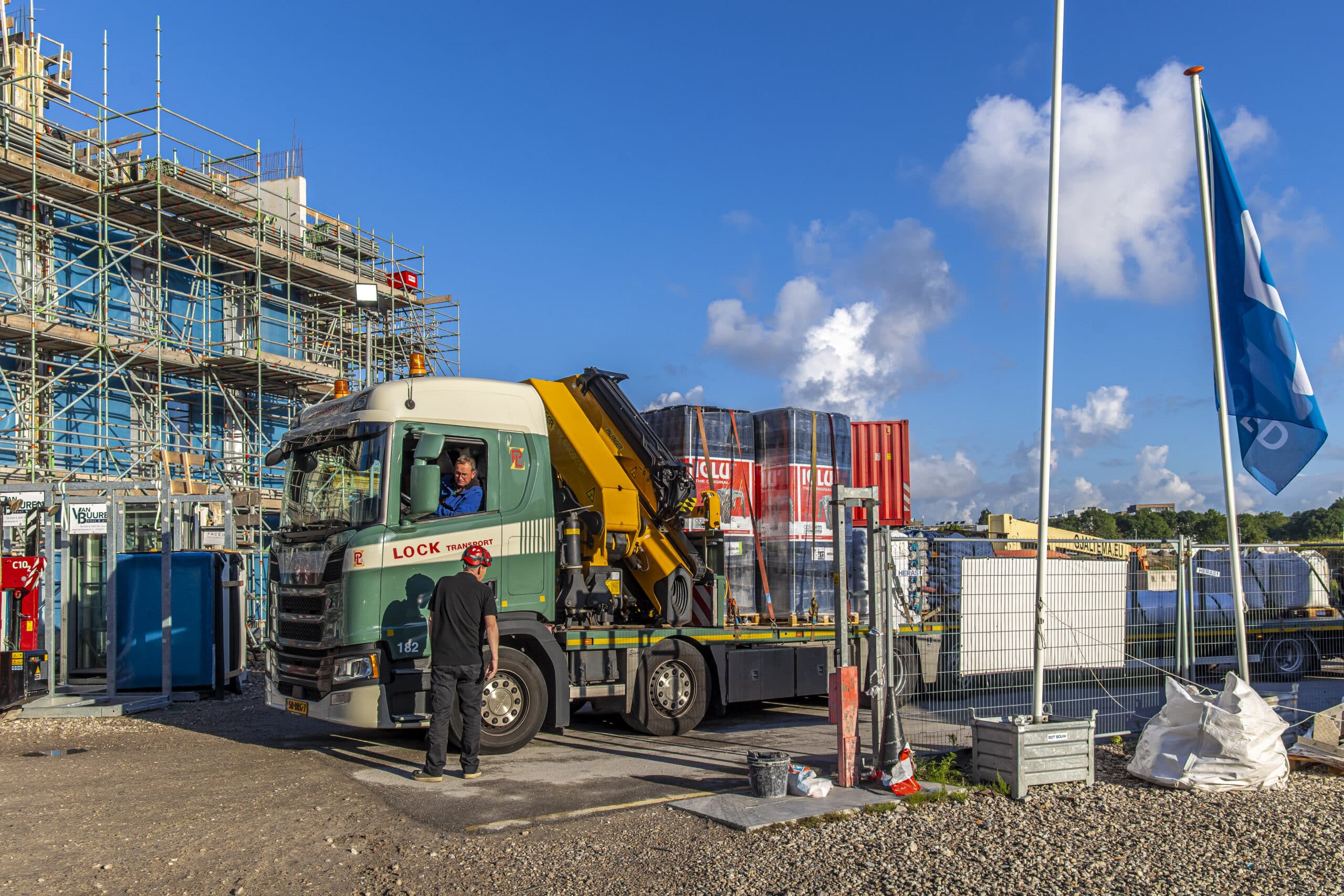 Locktransport foto's