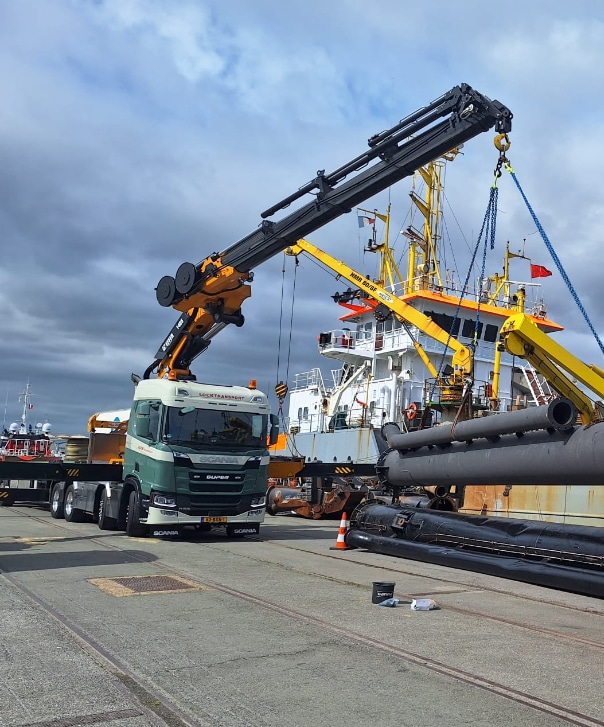 Locktransport foto's
